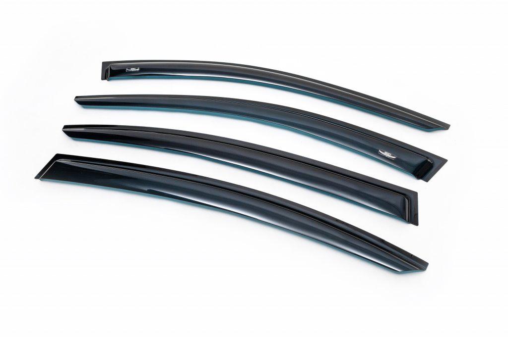 Ветровики F01 HIC для BMW 7 серия F01/F02 поликарбонат Черный Ветровики F01 HIC для BMW 7 серия F01/F02 поликарбонат Черный