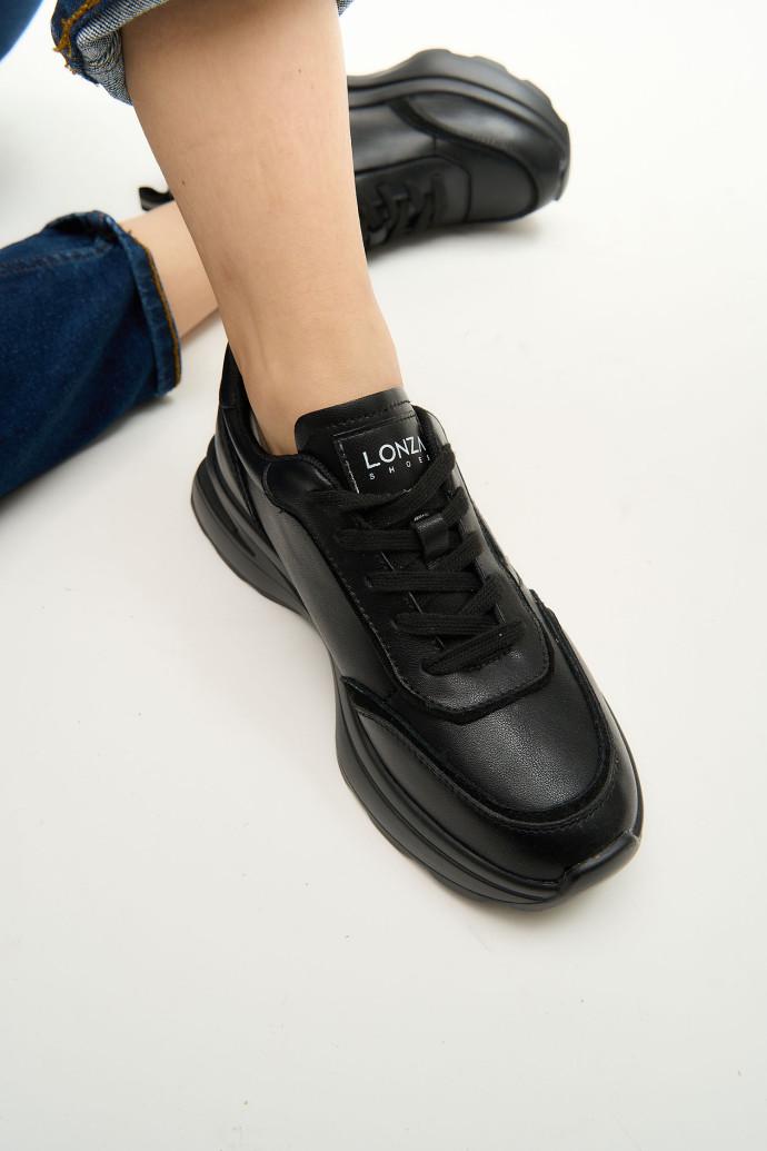 Кросівки жіночі LONZA р. 38 Чорний (179996) - фото 3