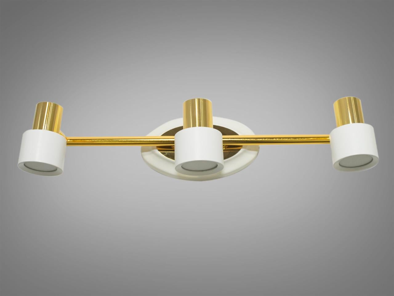 Подсветка для зеркал и картин 5878-3-L 9W Белый/Золотой (2025990340)