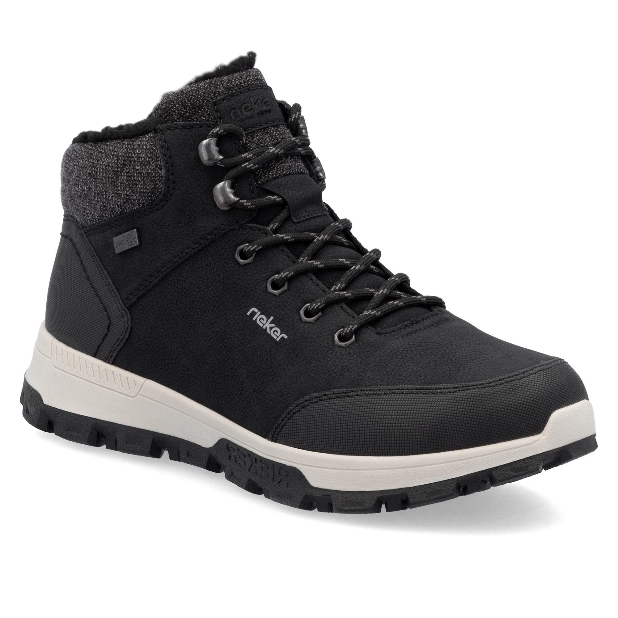 Ботинки мужские зимние RIEKER спортивные р. 43 Черный (13160-43)