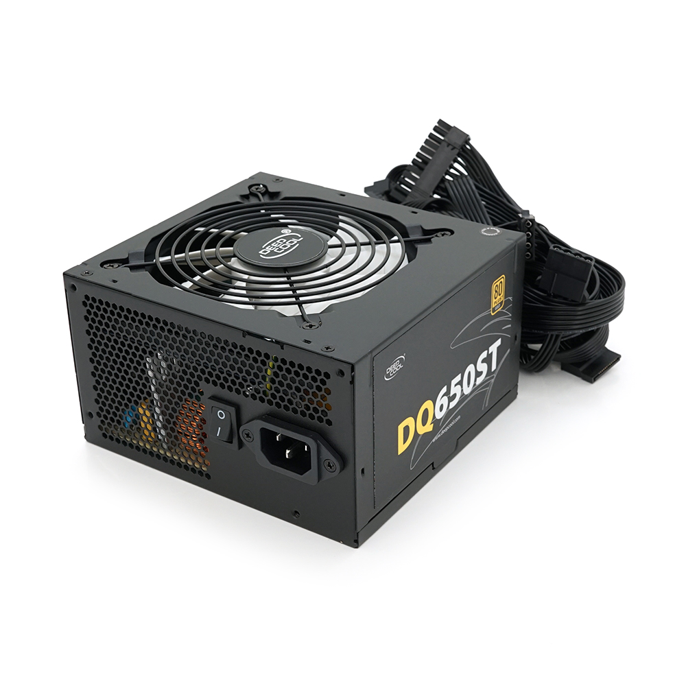 Блок живлення DeepCool 650 Вт 80PLUS Gold 12 см 150х140х86 мм Black (YUT_V2122)