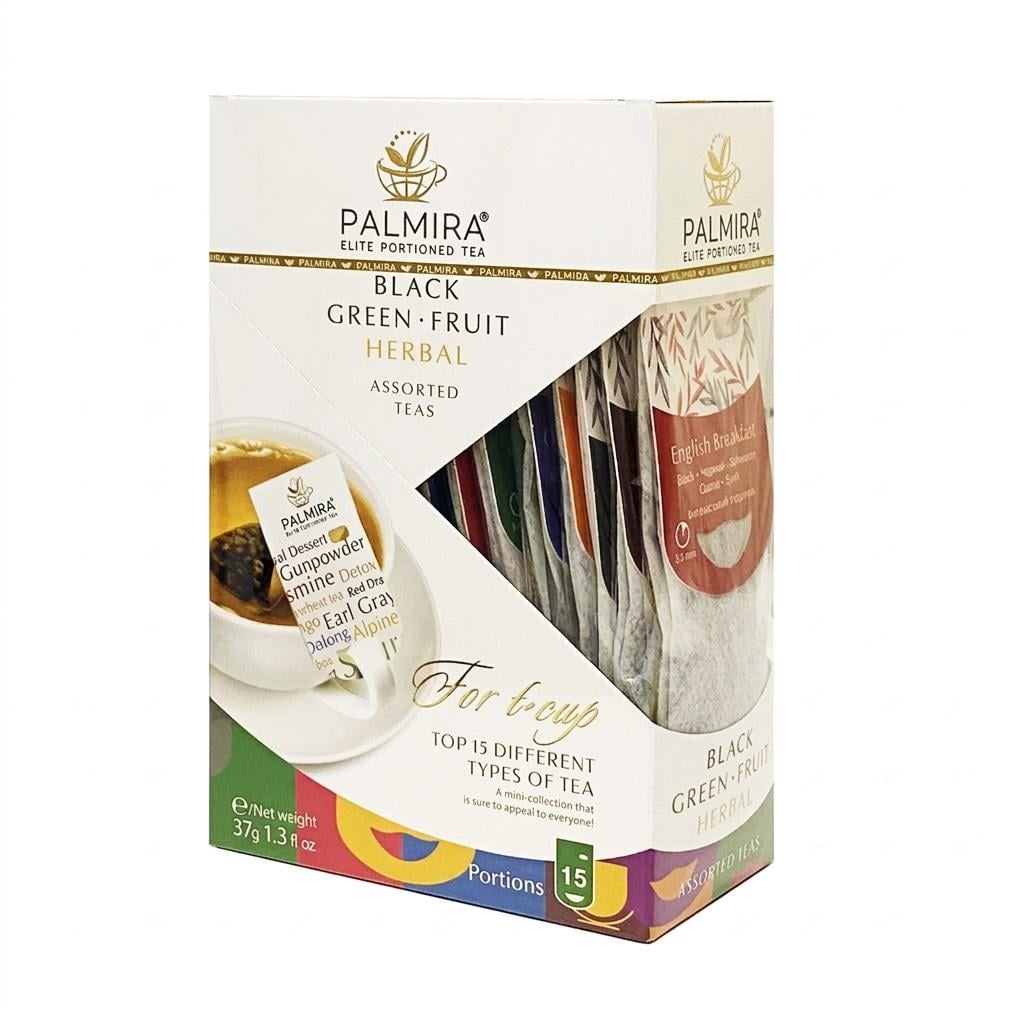 Чай ассорти Palmira T-cup box 15 пакетиков (35379265)