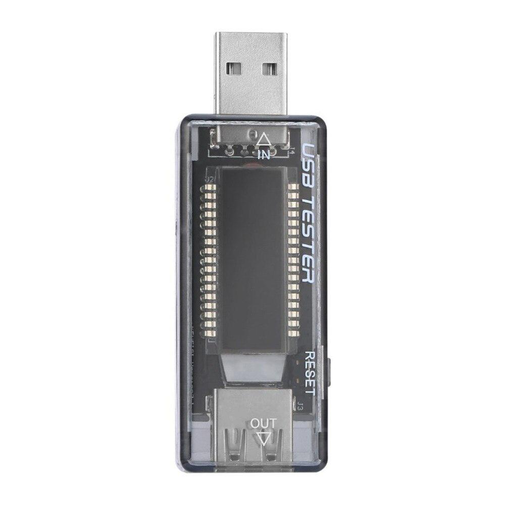 Амперметр USB Keweisi KWS-V20 72х13,5х23 мм Чорний - фото 7