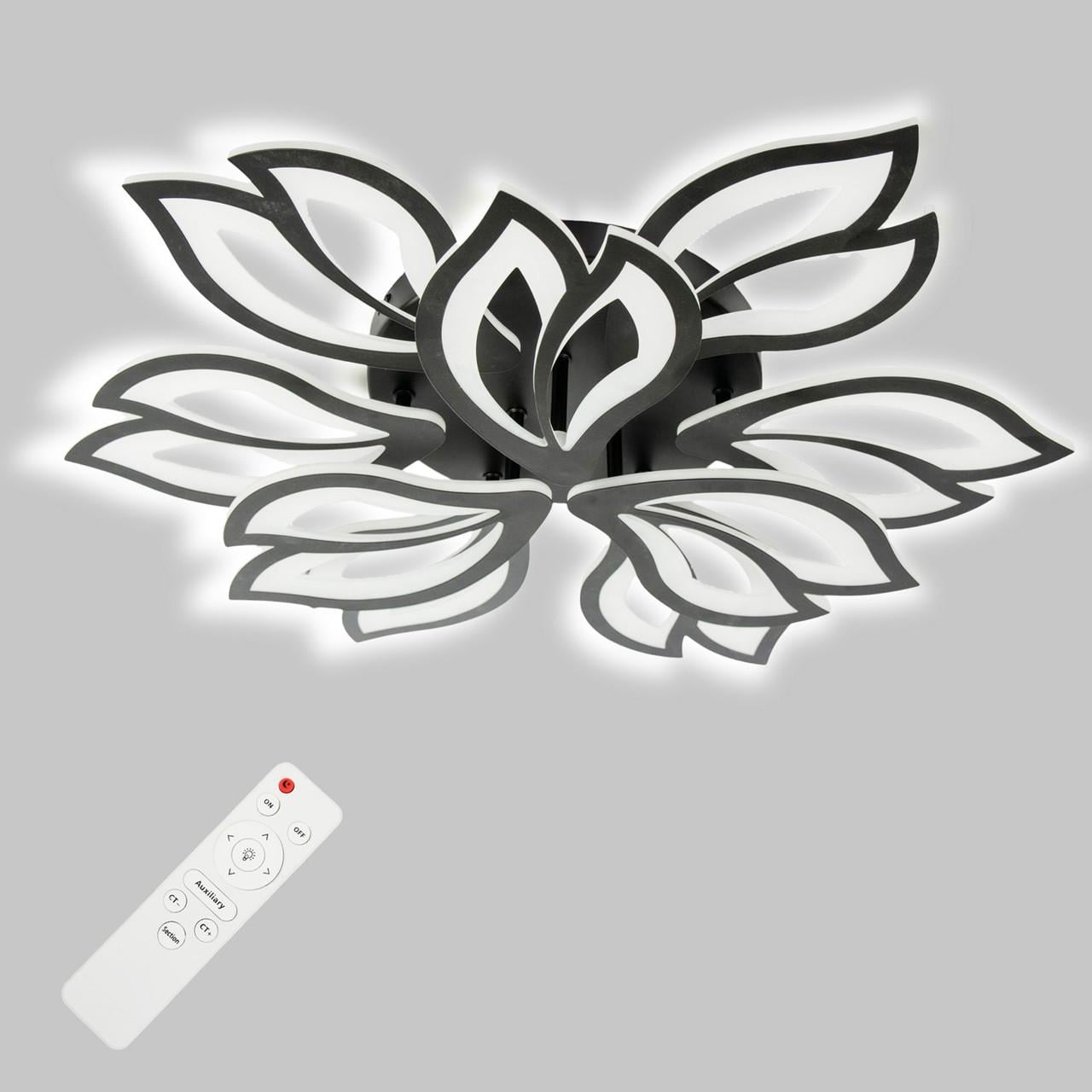 Люстра потолочная LED Sunlight 6158/6+3 Черный (2977742906) Люстра потолочная LED Sunlight 6158/6+3 Черный (2977742906)