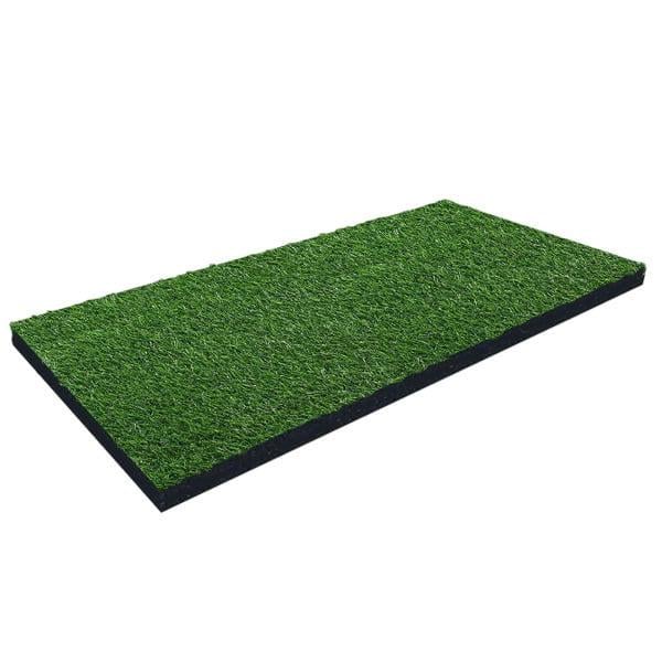 Мат с искусственной травой резиновый 1000х500 мм 30 мм трава 20 мм (2562227414)