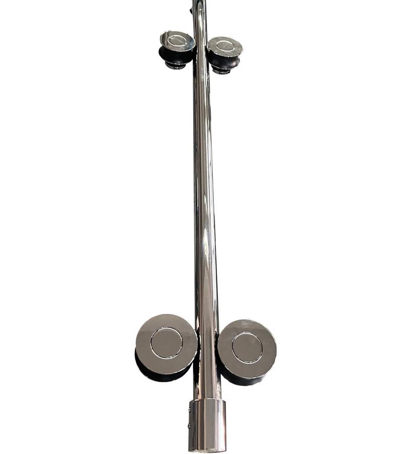 Дверь в нишу Koer SR SD06-140x220-TR-01 прозрачное стекло Easy Clean 8 мм Хром (KR5368) - фото 2 Дверь в нишу Koer SR SD06-140x220-TR-01 прозрачное стекло Easy Clean 8 мм Хром (KR5368) - фото 2