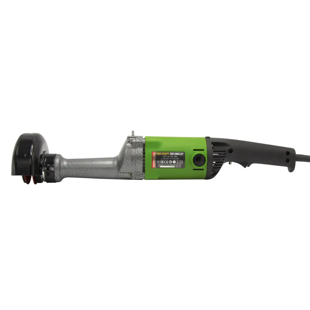 Прямошлифовальная машина ProCraft SG1020 с защитным кожухом 1020 Вт