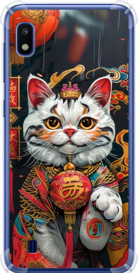 Чехол на Samsung Galaxy A10 2019 A105F China Cat v2 (6135sp-1671-42517) Чехол на Samsung Galaxy A10 2019 A105F China Cat v2 (6135sp-1671-42517)