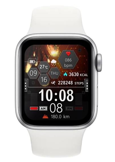 Смарт-часы Smart Watch I7 Pro Max пульсометр Белый - фото 2