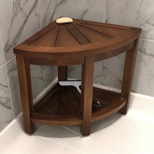 Табурет для ванной из дерева Сентиал Терракот (ТВН-006432)