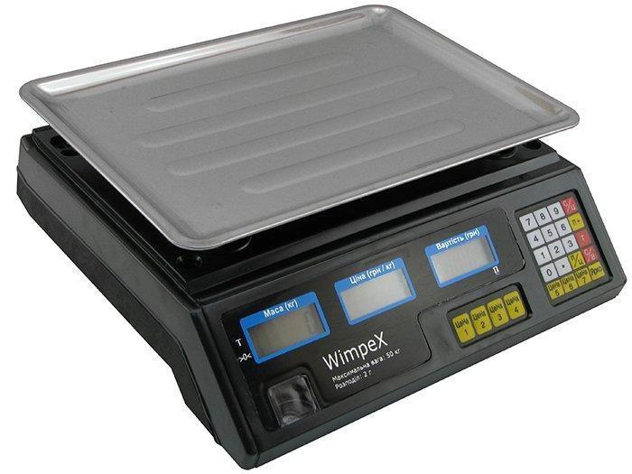 Весы Wimpex 50 кг Black (784780084) Весы Wimpex 50 кг Black (784780084)