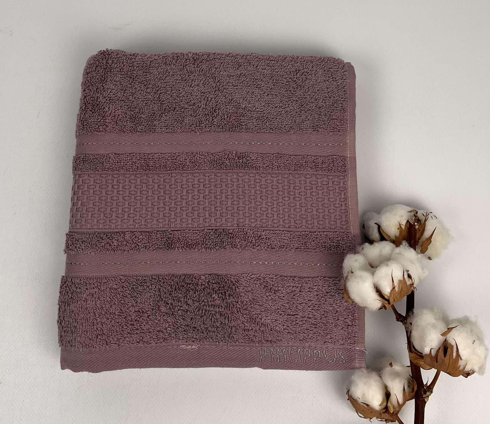 Полотенце Philippus Collesium Cotton Melissa ЕA055 50x90 см Фиолетовый (CN31881)