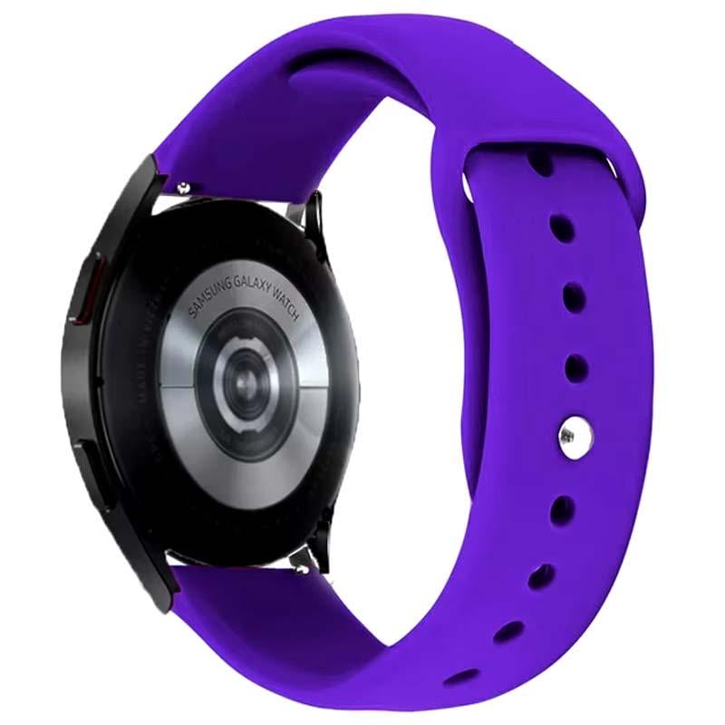 Ремешок силиконовый Sport для Smart Watch 20 мм Фиолетовый (00000068670_29)