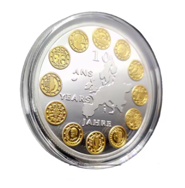 Монета памятная Европейская 40х3 мм (28272171).