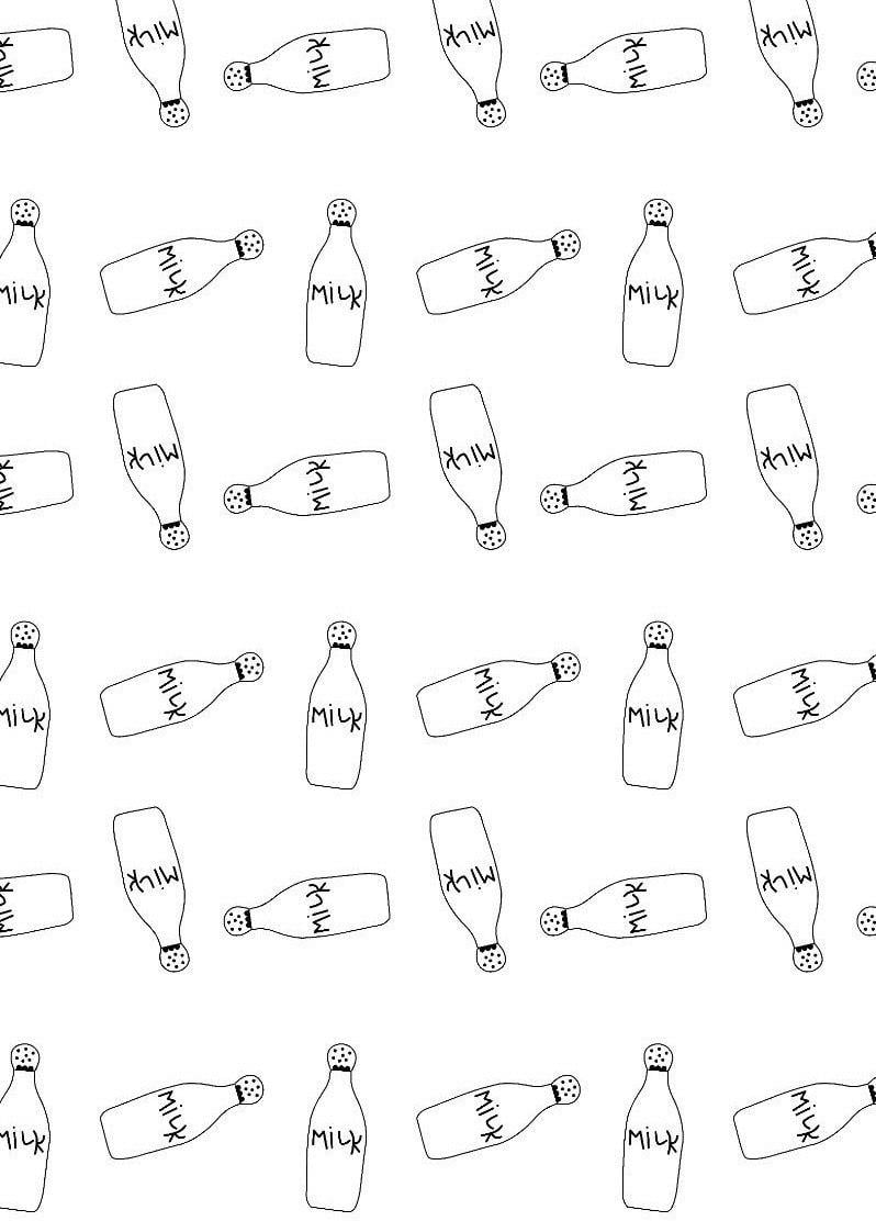 Пеленка многоразовая Молоко Milk №20 непромокаемая (142639)