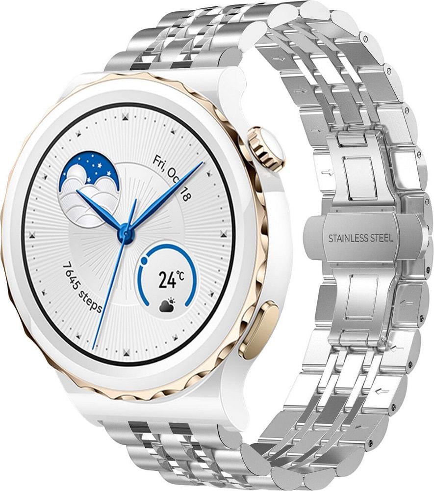 Браслет металлический Spinye для Huawei Watch GT3 Pro 43 мм Silver (37991-59)