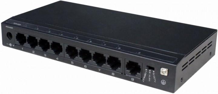 PoE коммутатор UTEPO SF9P-HM (8xPOE, 1xLAN)