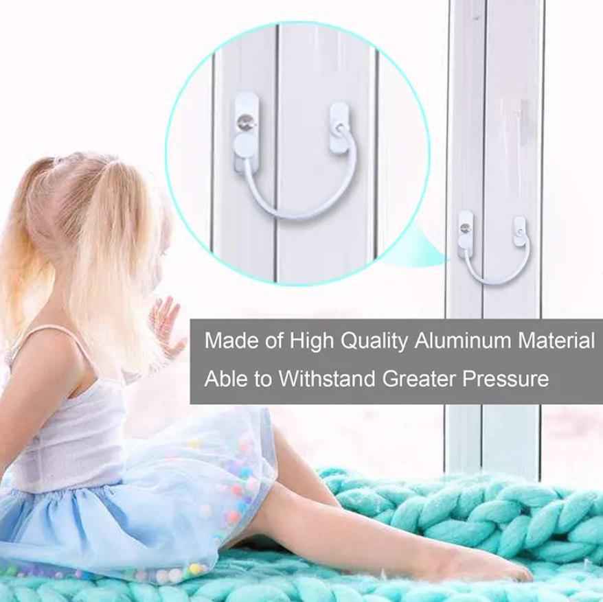 Блокиратор для вікна Mommy Bag з тросом Білий (142590) - фото 5