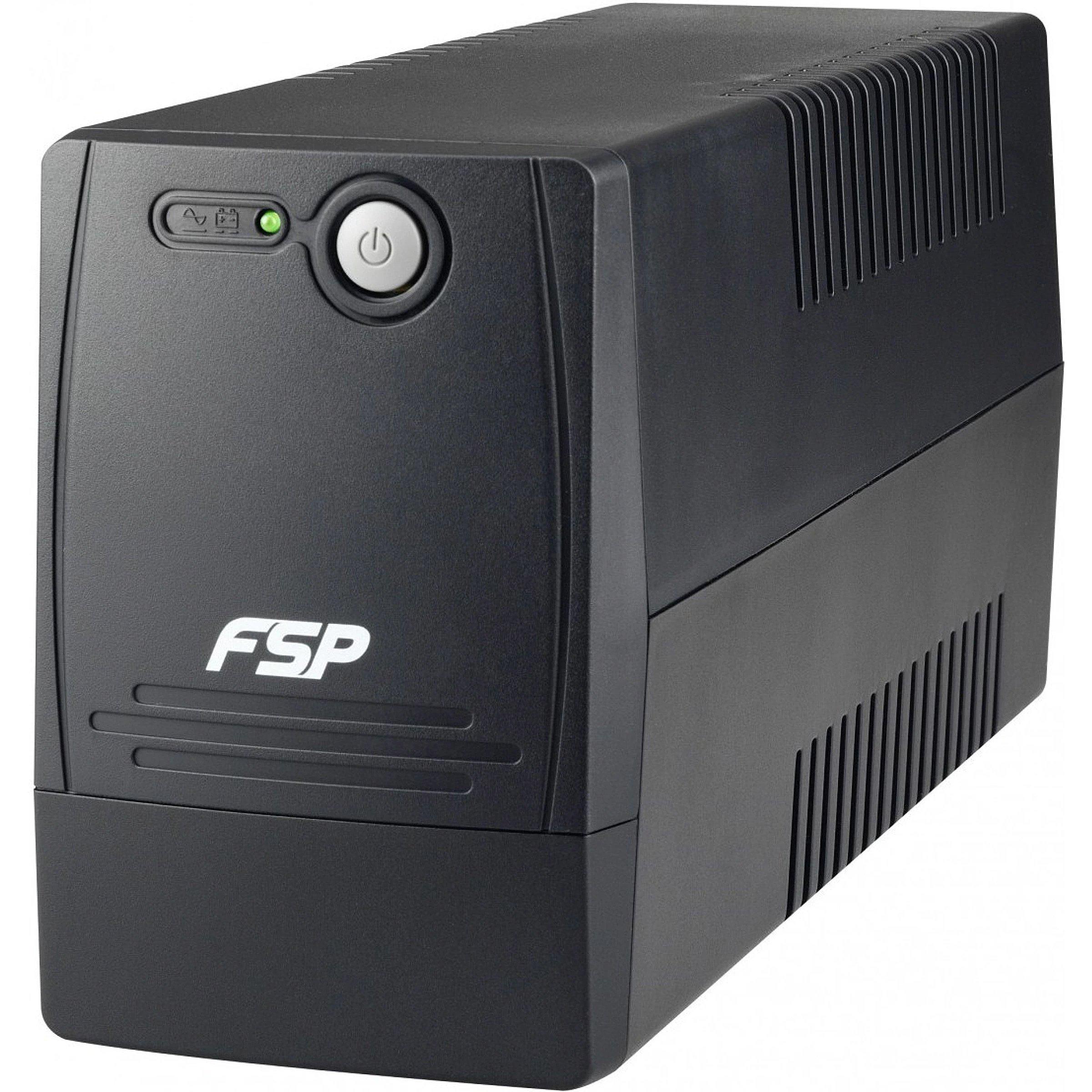 Джерело безперебійного живлення FSP FP650 650VA/360W IECx4 230V/50Hz 12V/7Ahx1 CIS Black (PPF3601406)