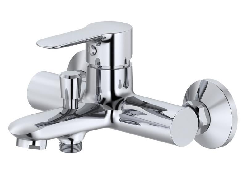 Змішувач для ванни Zegor Professional Vigra-03 Premium Pro Lux одноважільний короткий гусак катридж Sedal Spain Хром