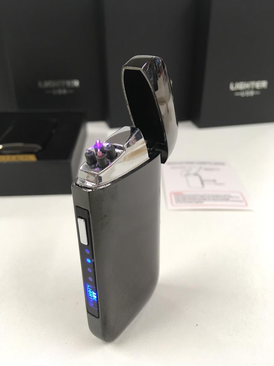 Зажигалка электроимпульсная Za 5412 с зарядкой от USB