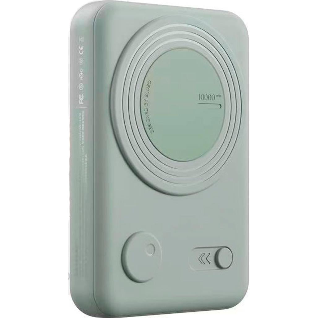 Внешний аккумулятор Blueo Magnetic Wireless With Stand 20W 10000 mAh Mint (P010GRNS)