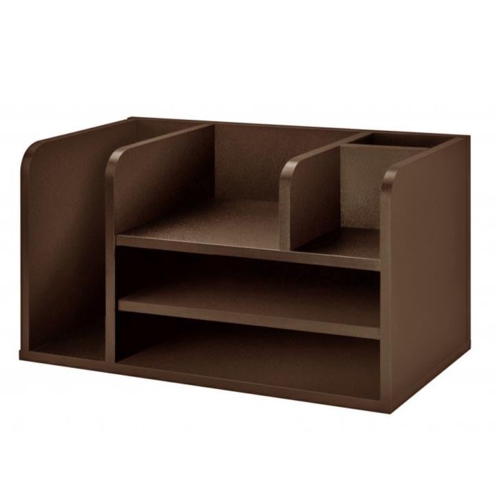 Полка книжная настольная из дерева Котана Капучино (КПА-034809)