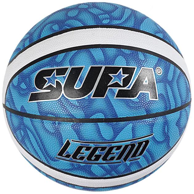 Баскетбольний м'яч SUPA Legend для вулиці та залу р. 7 Блакитний (28444246)