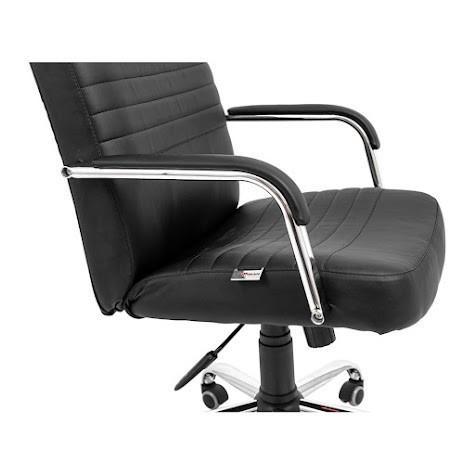 Кресло офисное компьютерное Richman Prius Хром M1 Tilt Черный - фото 8