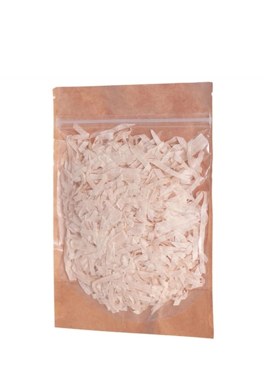 Дой-пак двухсторонний Крафт/прозрачный zip-замок 150 г 130x200 мм