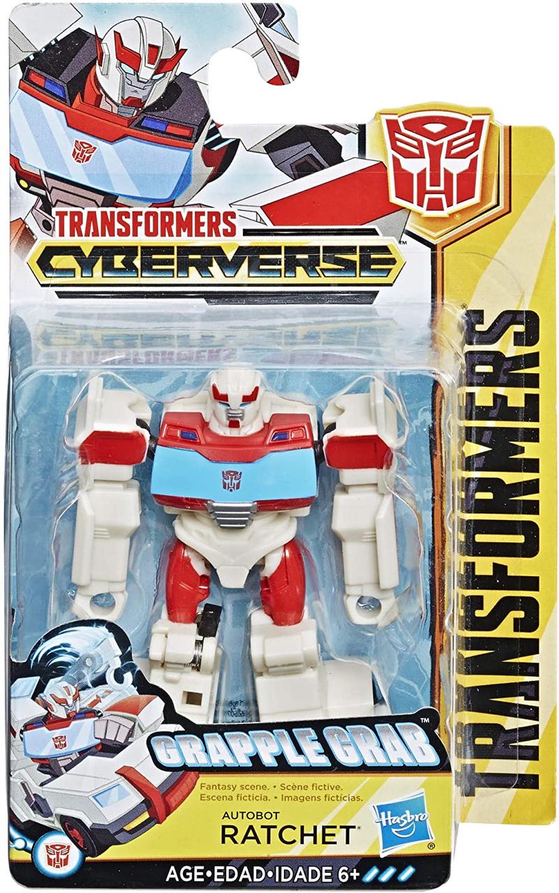 Робот-трансформер Hasbro Рэтчет Transformers Cyberverse Grapple Grab 10 см - фото 2