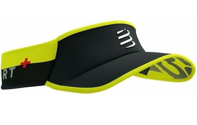 Козирок для тренувань Compressport Visor Ultralight Flash Black/Fluo Yellow (21027884)