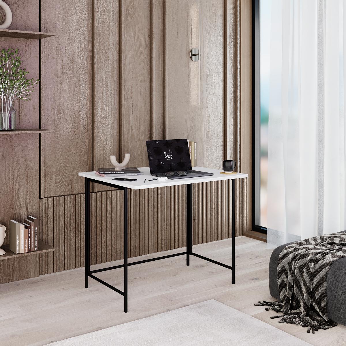 Стіл-трансформер Sly 900x570x770 мм Білий діамант/Чорний (GATB24010000030) - фото 4 Стіл-трансформер Sly 900x570x770 мм Білий діамант/Чорний (GATB24010000030) - фото 4