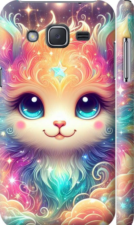 Чехол на Samsung Galaxy J2 J200H Сказочный котенок (5813c-190-42517) Чехол на Samsung Galaxy J2 J200H Сказочный котенок (5813c-190-42517)