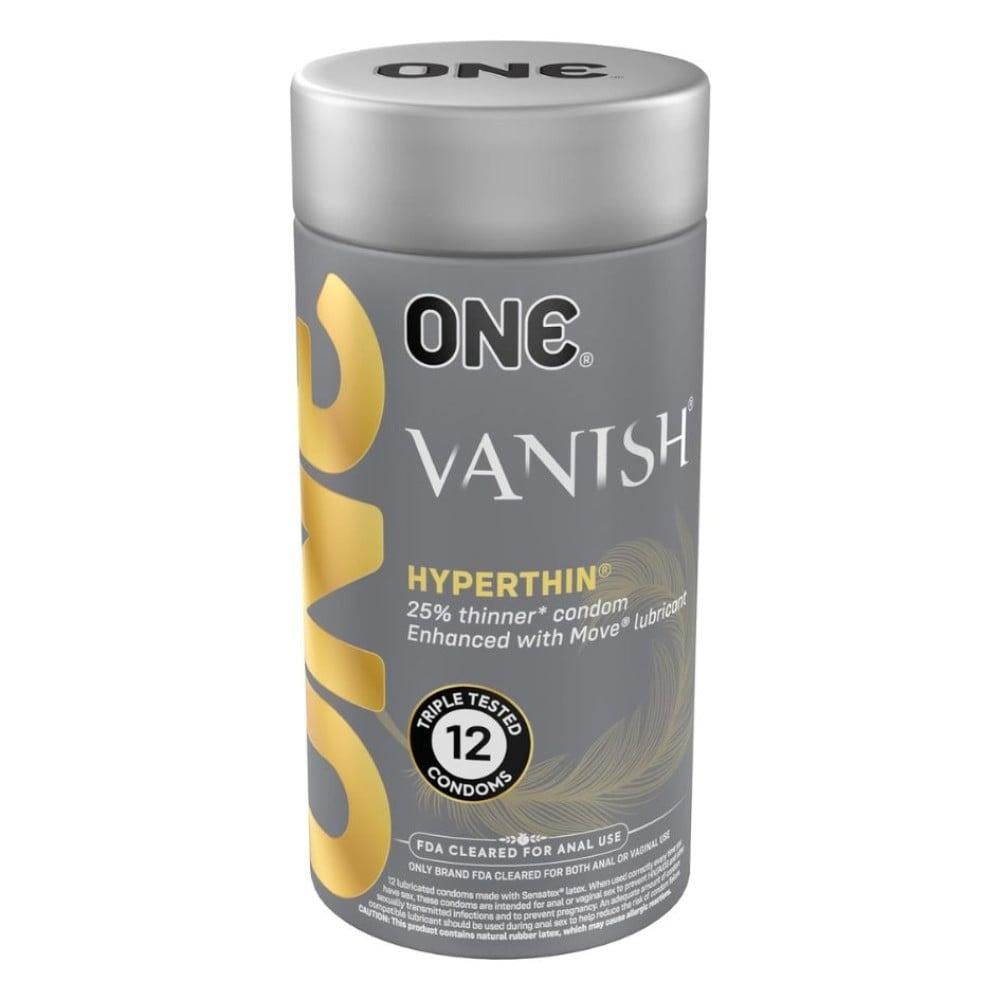 Набор супертонких презервативов ONE Vanish Hyperthin 12 шт. (ONE111301)