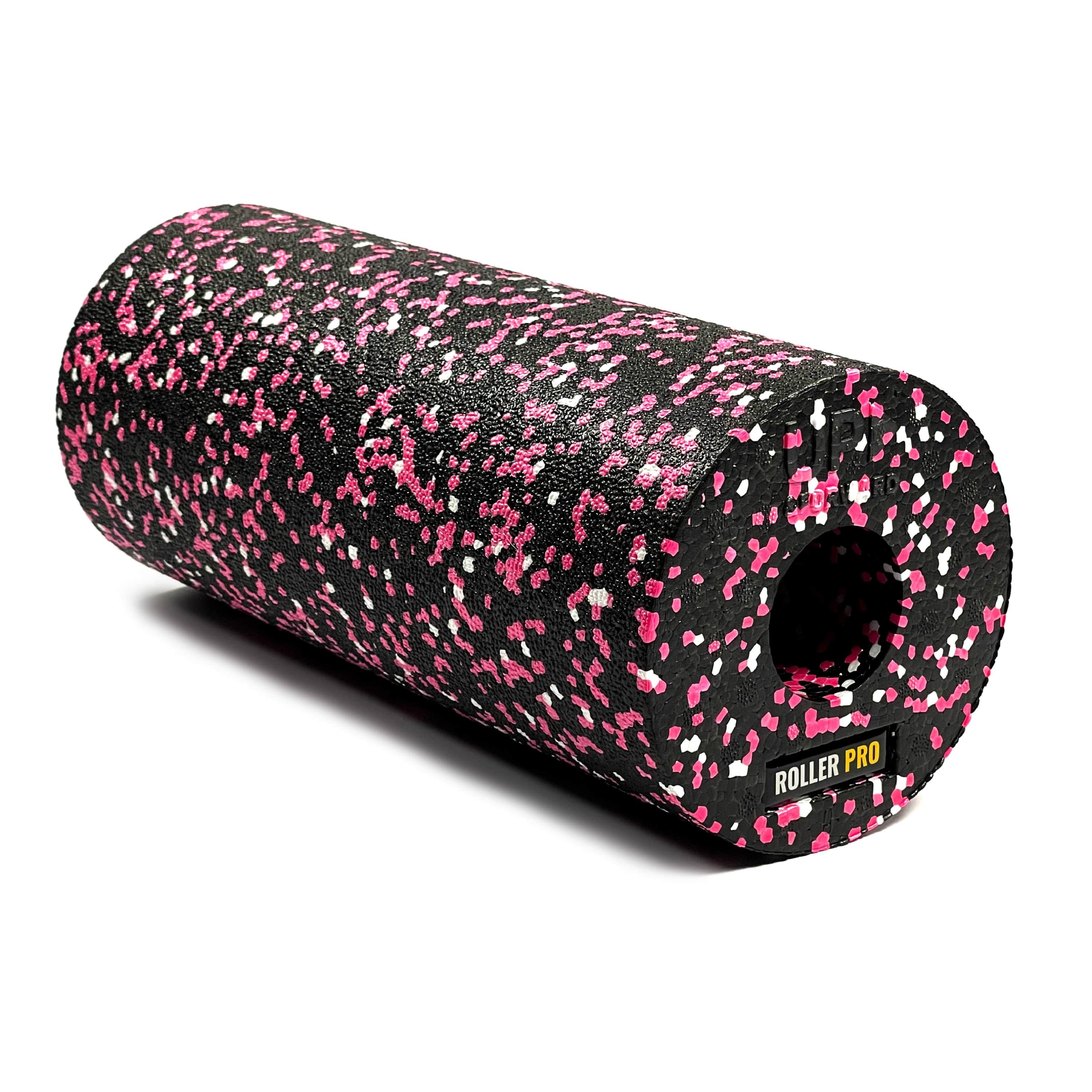 Ролик масажний UP & FORWARD PRO 33х14 см Black/Pink