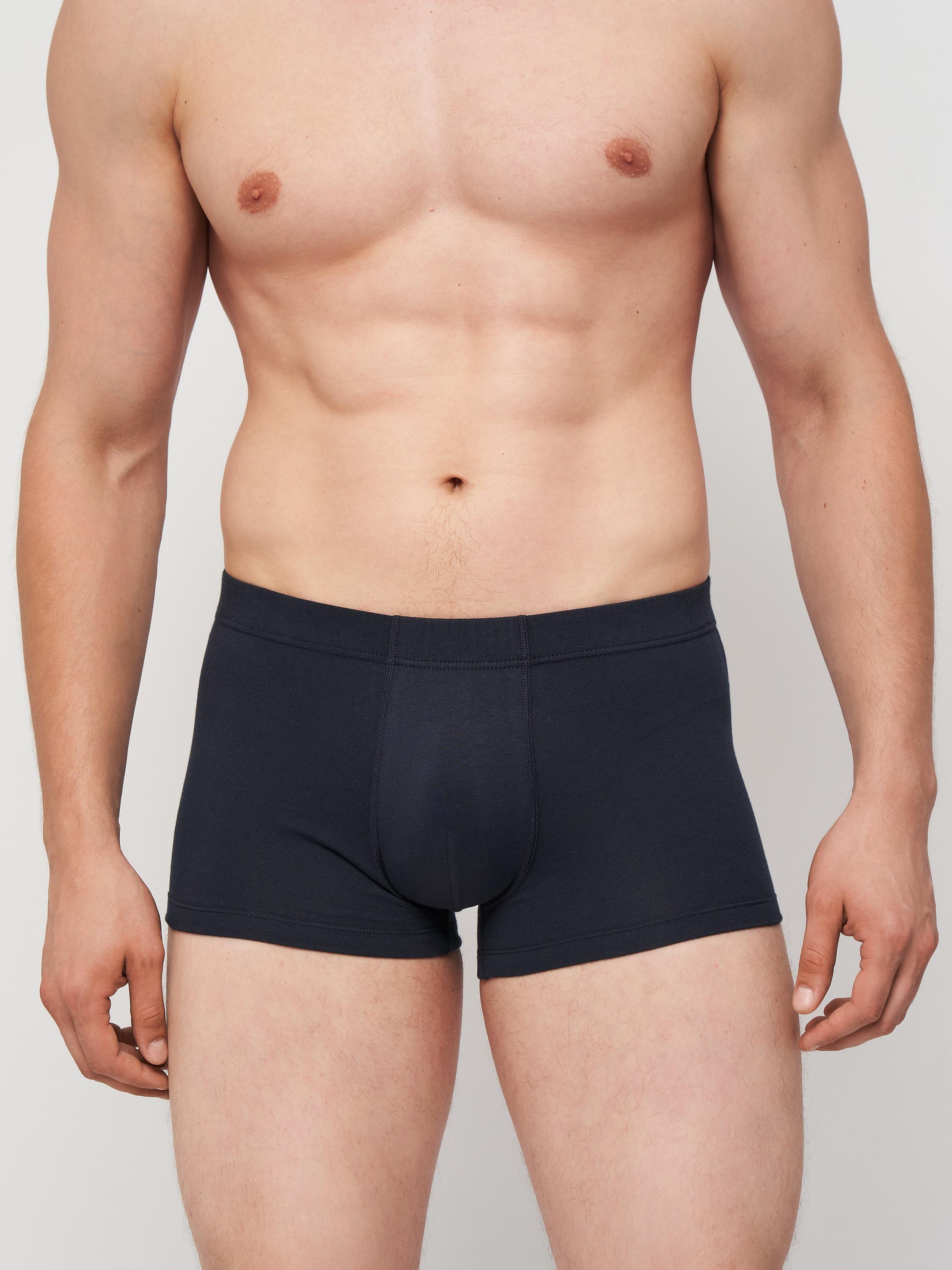 Трусы мини-шорты мужские ROZA 012306 S Темно-синий (4824005703409)