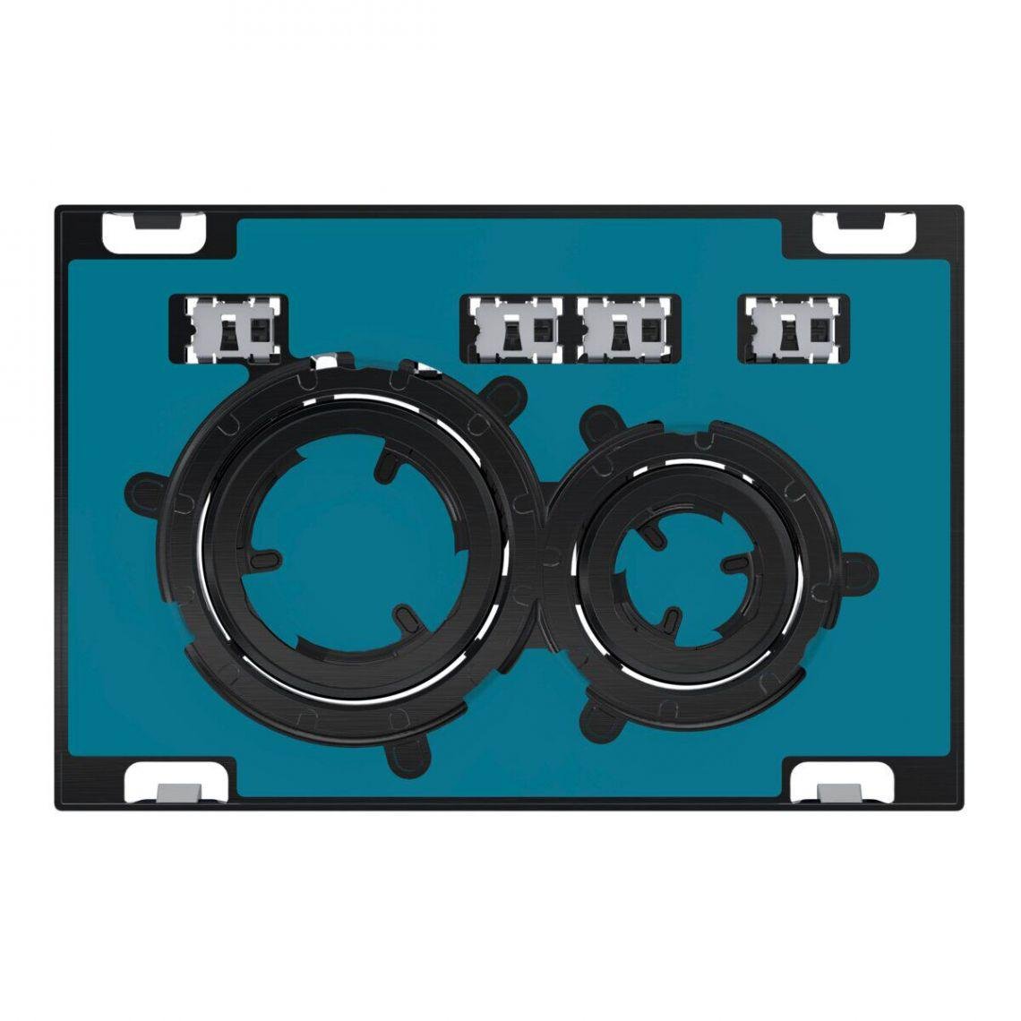 Кнопка слива для инсталляции Geberit Sigma21 115.651.00.1 Черный (233874)