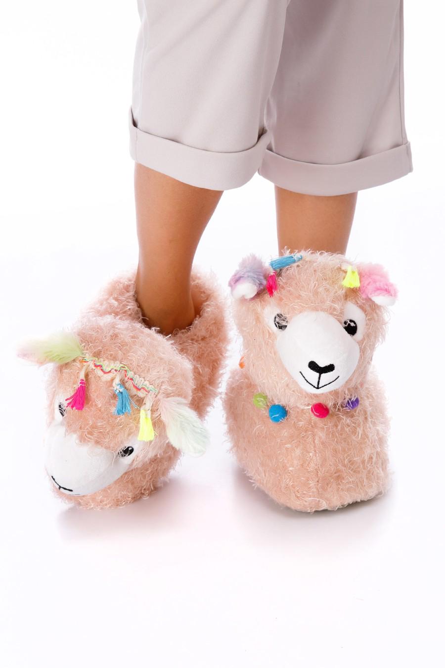 Домашні капці City walk р. 40/41 Пудровий (74036)