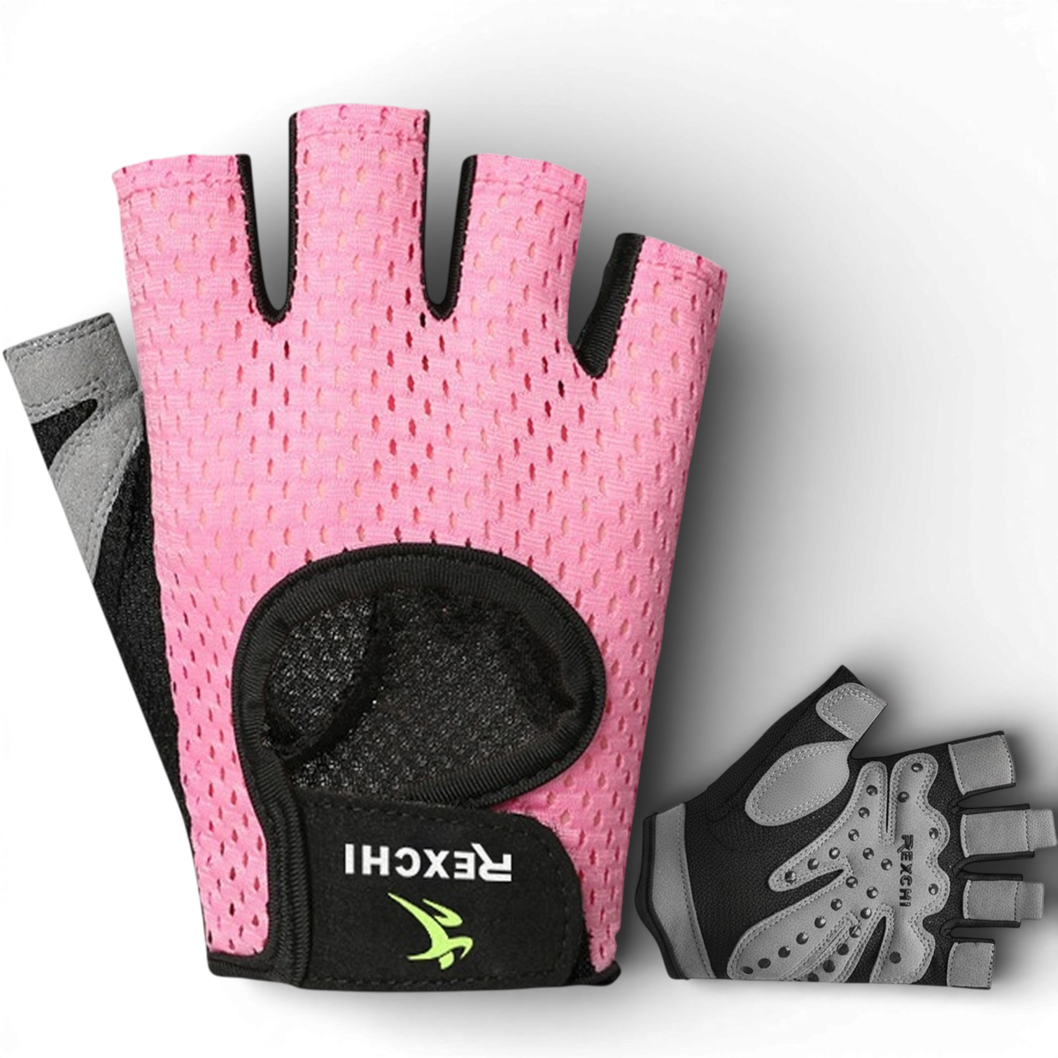 Перчатки для тренажерного зала Univerza Розовый