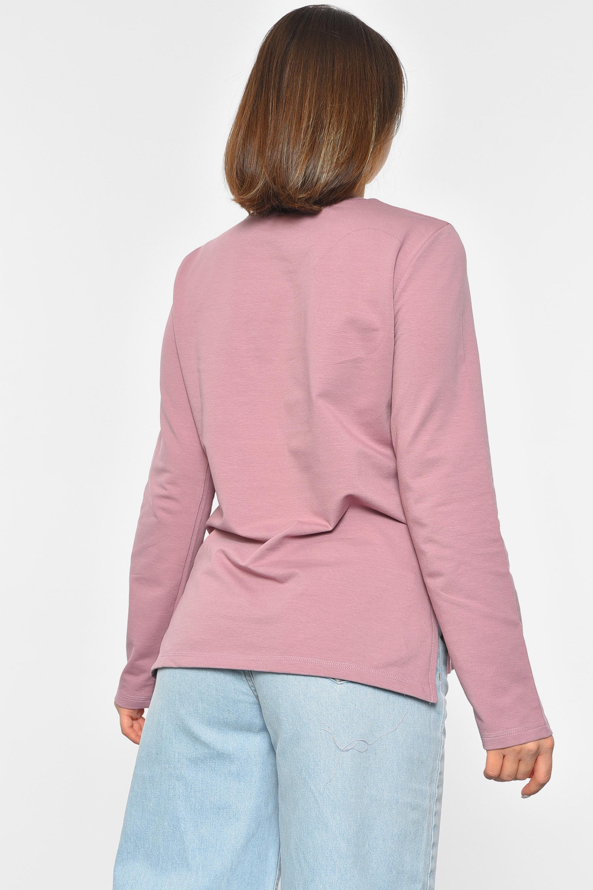 Світшот жіночий XS-S Бузковий (189696) - фото 3 Світшот жіночий XS-S Бузковий (189696) - фото 3