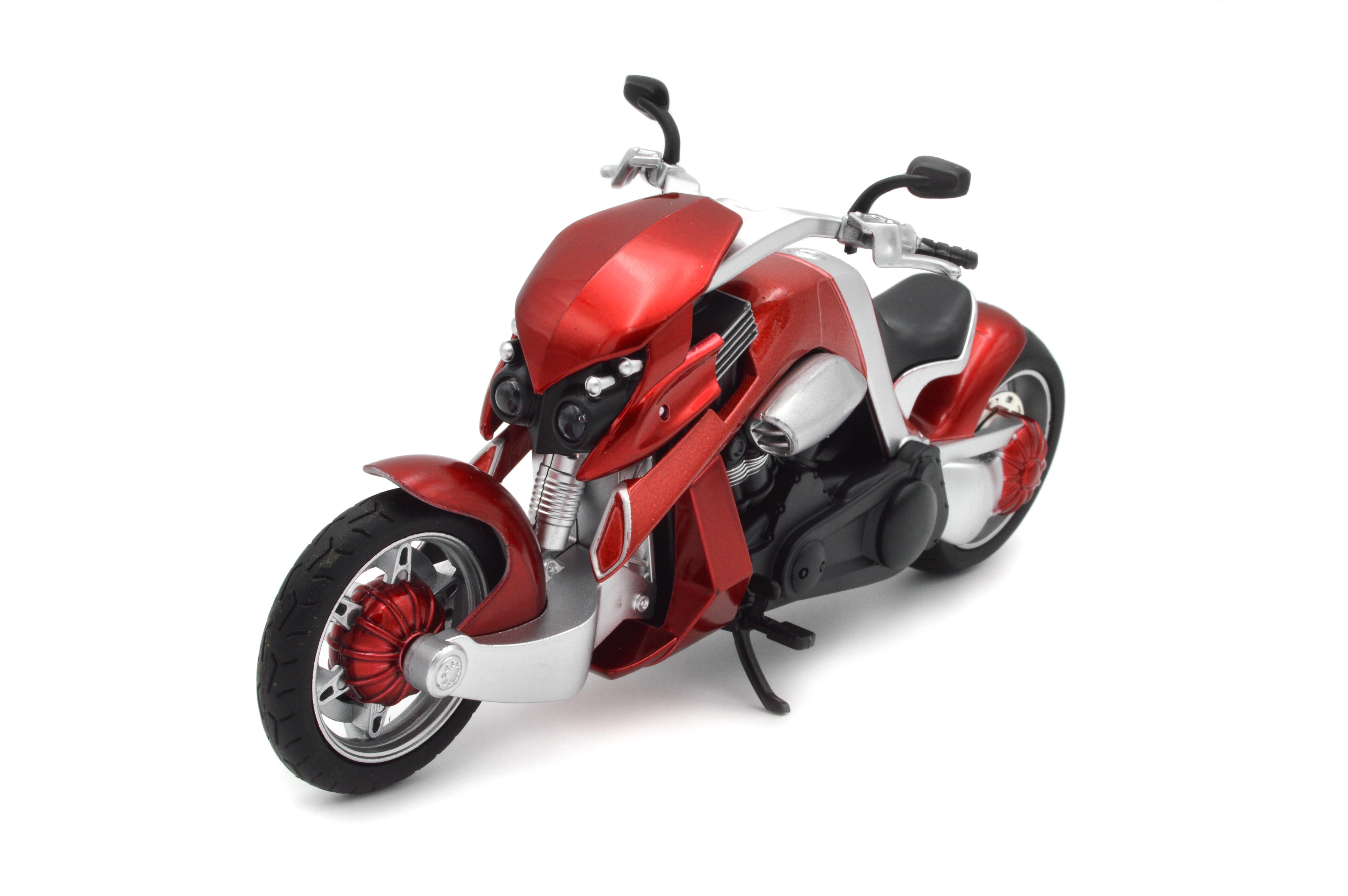 Іграшковий мотоцикл Yamaha V-REX метал/пластик 1:12 звук/світло/амортизація (BG 14-741)