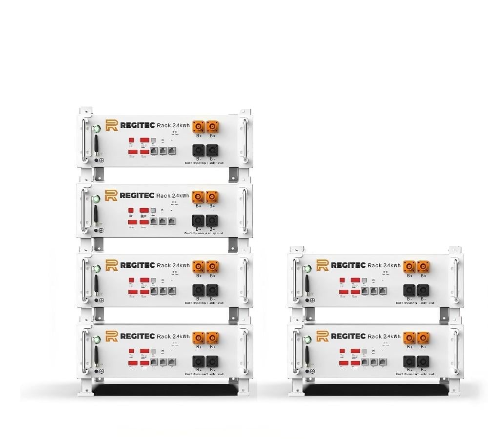 Акумуляторна батарея модульна Regitec Solar Rack Lithium 30,6 kWh (RGT Rack Lithium 30,6 kWh)