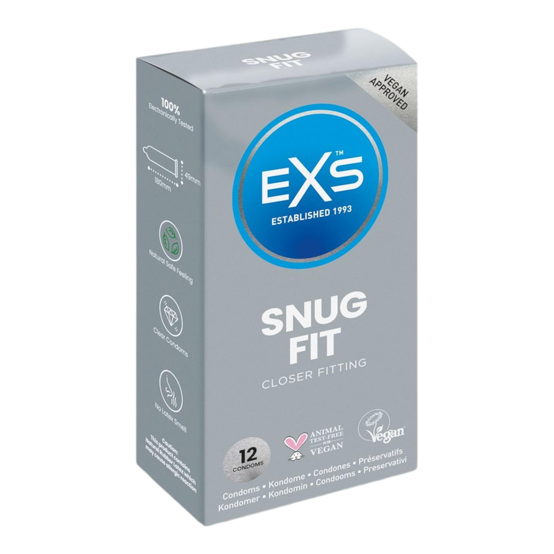 Презервативы плотно прилегающие Snug Fit EXS №12