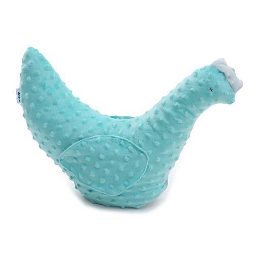 Бампер-подушка в кроватку детскую Twins 2025 K-14 Курочка Мятный (T9404)