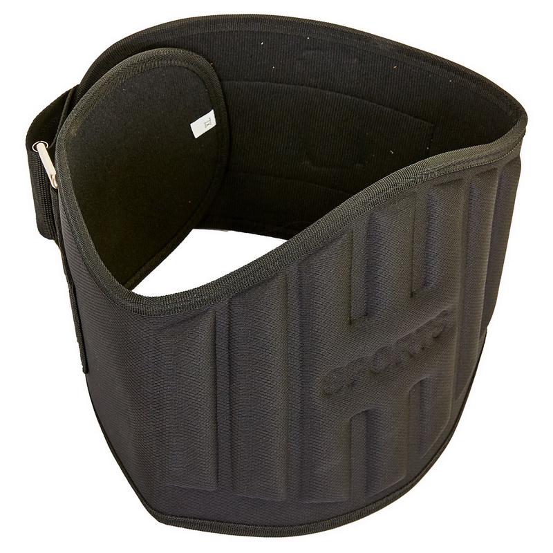 Пояс атлетический усиленный регулируемый Zelart SP-Sport 103A 3XL Черный (DR004008)