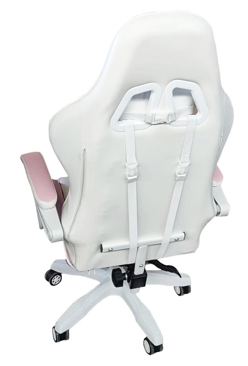 Крісло офісне комп'ютерне Bonro Lady 813 Рожево-фіолетовий (21589806) - фото 3