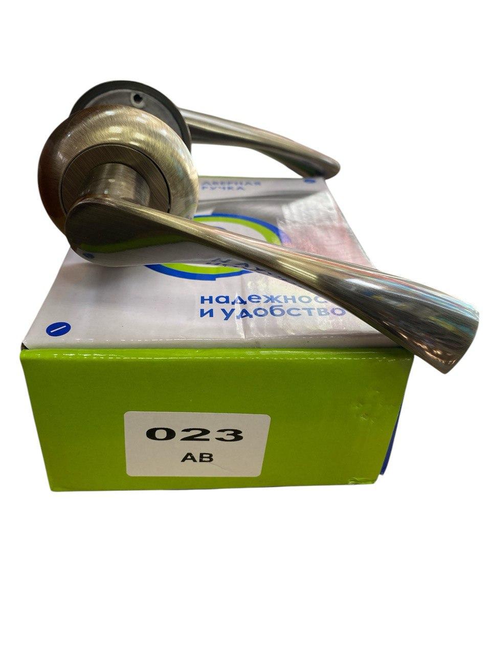 Дверні ручки міжкімнатні Partner 023 АВ Бронзовий - фото 3