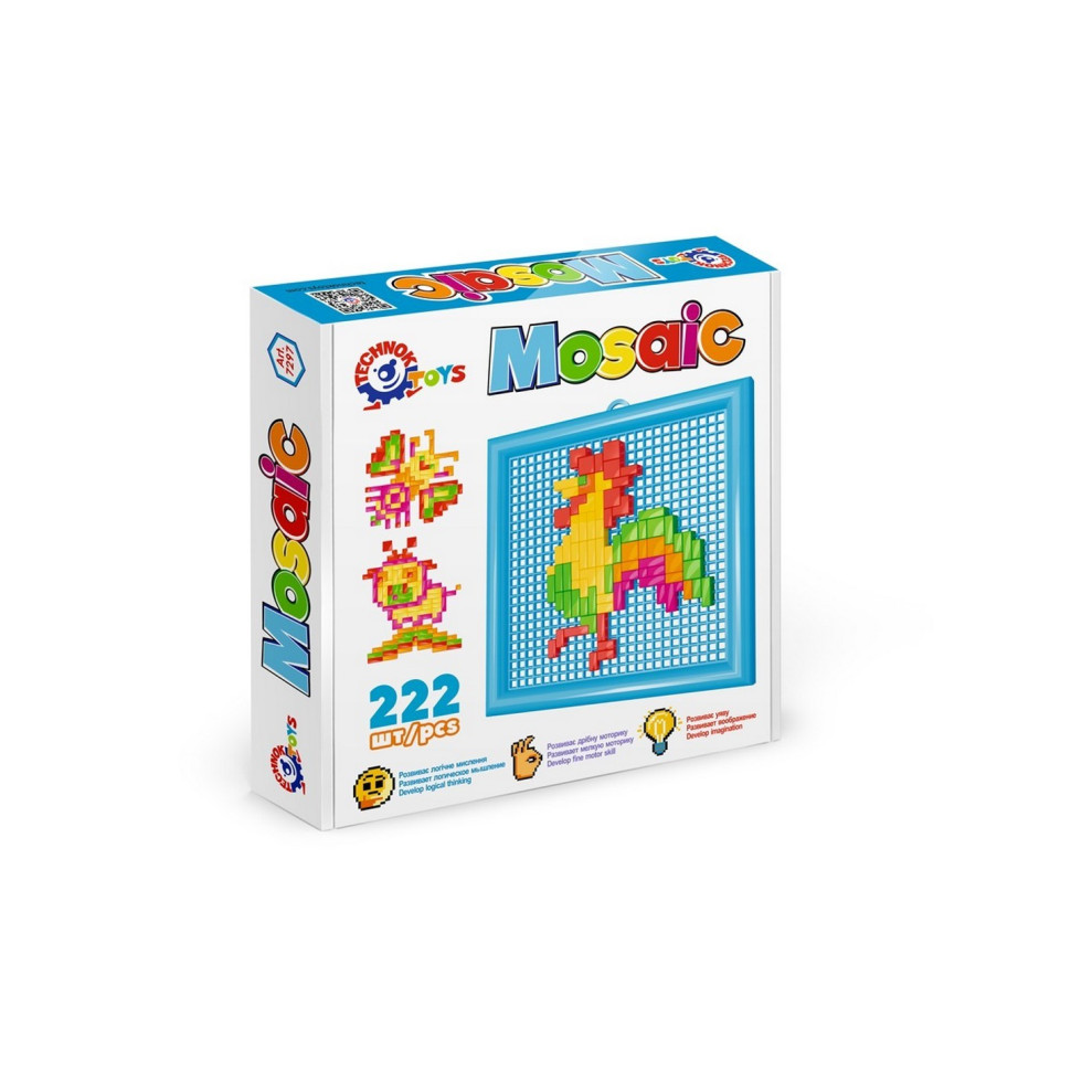 Дитяча мозаїка ТехноК 222 дет. (7297TXK) (RLT24934) Дитяча мозаїка ТехноК 222 дет. (7297TXK) (RLT24934)