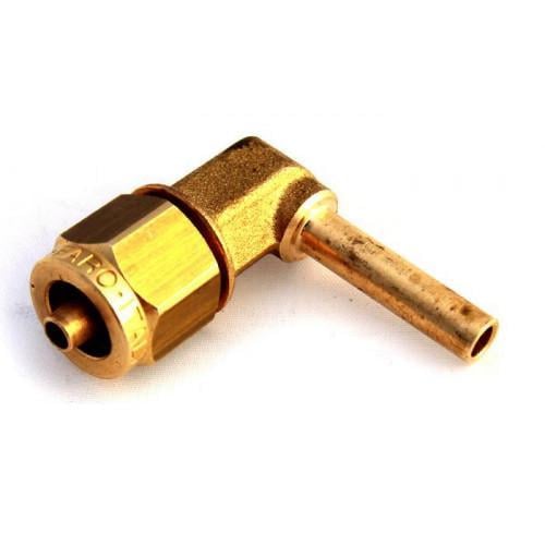 Фитинг для пластиковой трубки угловой Faro D6 мм